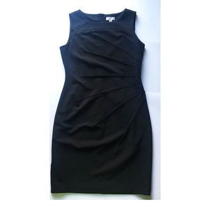 Calvin Klein black sheath dress